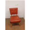 Image 1 : *Faux Leather Wooden Chair 30'' x 28''