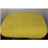 Image 2 : * Yellow Formica Kitchen Table w/ Leaf H30'' x L40'' x D30''