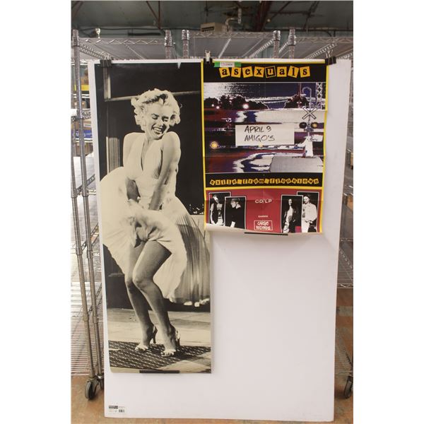 Marylin Monroe and Asexual Posters 60'' x 21''