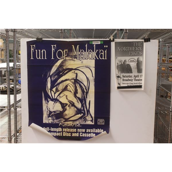 Fun for Malakai and The Northern Pikes Posters 36'' x 30''