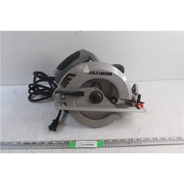 Maximum Circular Saw - Tested