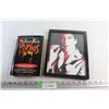 Image 1 : Framed Scarface Print 10 1/2'' x 8 1/2'' and Psychos Book by Stephen King