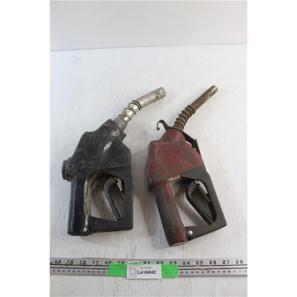 (2) Gas Nozzles