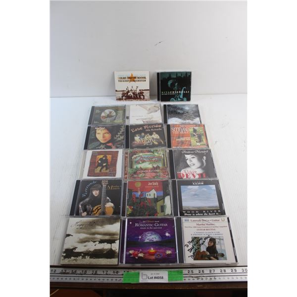 (17) Audio CDs - Andrea Menard, Joe Sealy and Dave Brubeck