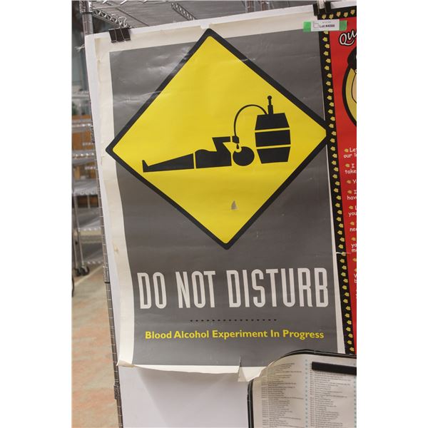 Family Guy Quagmire, Do Not Disturb and Excuse to Party Posters 36'' x 24''