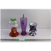 Image 1 : M&Ms Candy Dispenser, Beer Stein , Cup and Straw