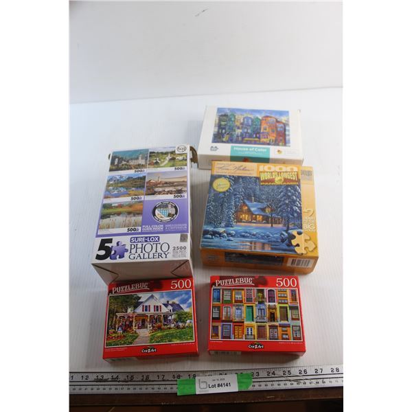 500 & 1000 pc Jigsaw Puzzles