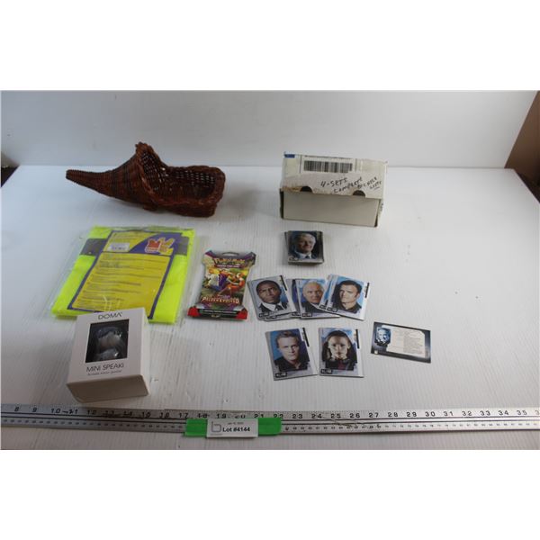 Alias & Pokemon Trading Cards - Authenticity Not Guaranteed, Cornucopia, Mini Speaki Portable Speake