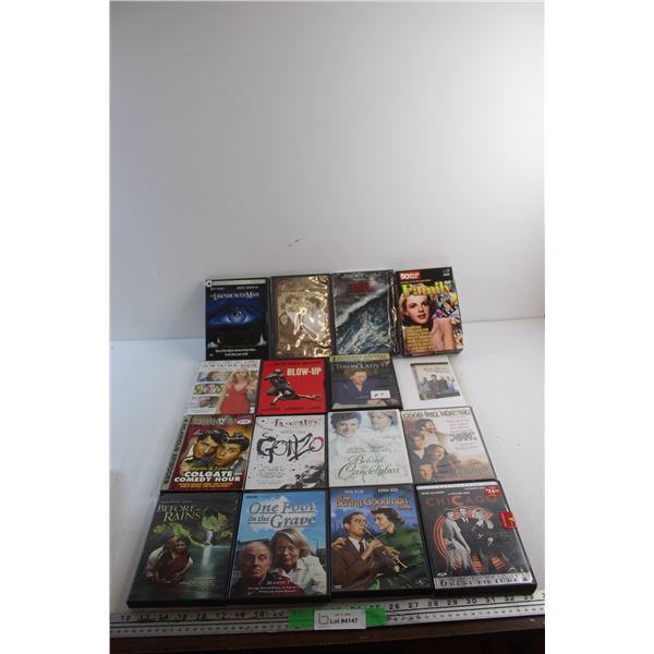 (12) DVD Movies - Family Classics, One Foot in the Grave and The Perfect Storm