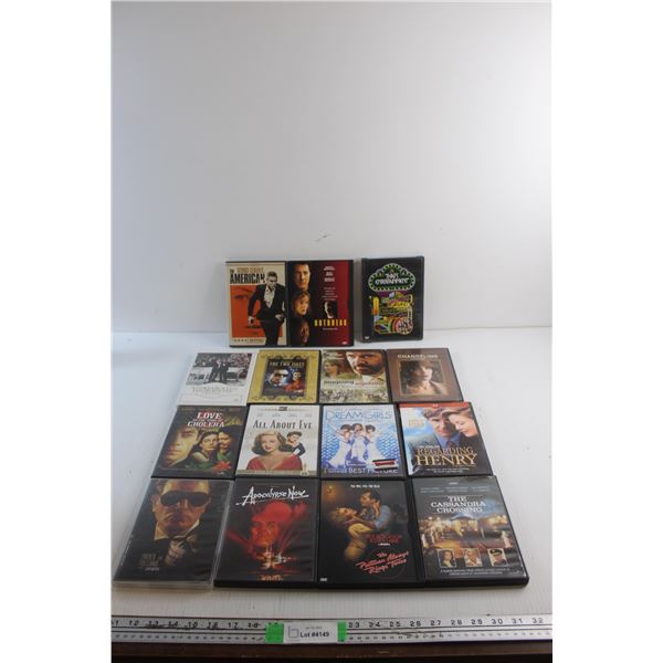 (15) DVD Movies - The American, Dream Girls and Changeling