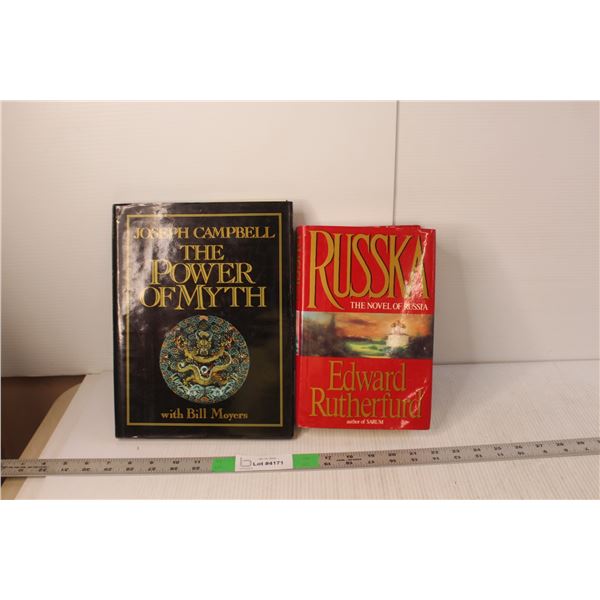 (2) Books- Russka: The Novel of Russia & The Power of Myth