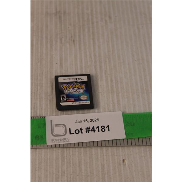Nintendo DS Pokemon Diamond Game