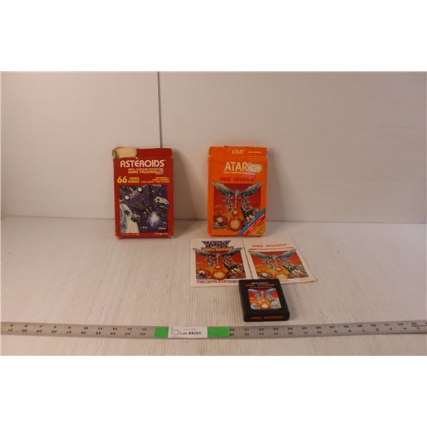 Atari Yars' Revenge Game & Box, 66 Games Empty Case