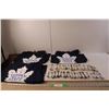 Image 1 : (33) Vintage Souvenir Spoons & (3) Molson Toronto Maple Leafs Adult T-shirts- M