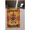 Image 1 : Harley Davidson Curtain/ Flag 42" x 28.75