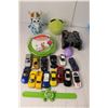Image 3 : Spy Gear Binoculars, Toy Block Tape, Snap Watch, Minions Figurines, Misc.