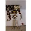Image 2 : Home Decor- (5) Signs, (3) Chimes, Dream Catcher