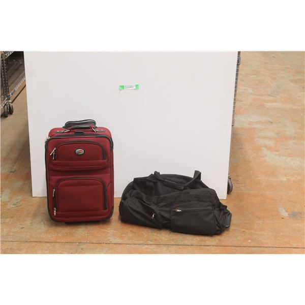 *Luggage Bag 22'' x 13'' and Travel Bag