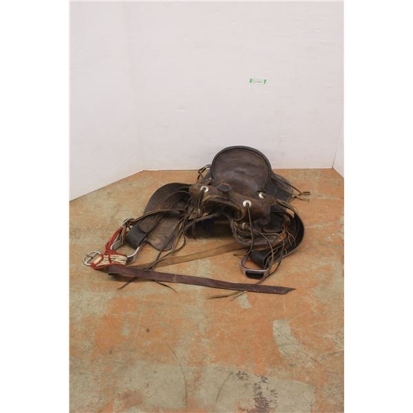 *Leather Saddle