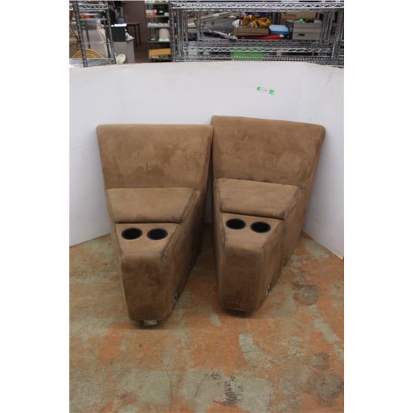 *(2) Oversized Chairs 35'' H x 28'' W x 36'' D