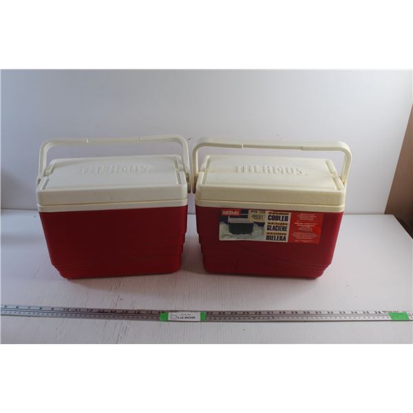 (2) Thermos Coolers