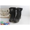 Image 3 : Baffin Winter Boots - Size 10, Ladies Purse and Foam Balls