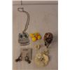 Image 2 : Piano Music Box, Jewelry- Necklaces, Earrings, Broaches, Elephant Figurine