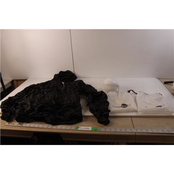 (2) Folding Jacket Ball Jackets