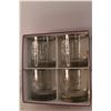 Image 3 : (2) Sets of 4 25th Anniversary Glasses, Brass Vase 12" Tall