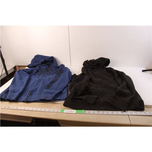 (2) Youth Sweaters- George & Quiksilver, Size 14, As Is