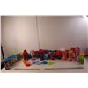 Image 1 : Kids Plastic Cups- Super Mario, Dora the Explorer, Disney Princesses, Cars, Misc.