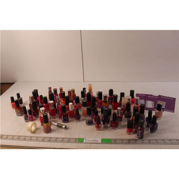 Nail Polish & Nail Wraps- Sally Hansen, Opi, Revlon, Misc.