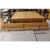 Image 1 : (2) Wooden Wall Shelves 46" Long x 9" Tall x 7" Wide