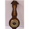 Image 3 : Barometer (16" Tall) & Brass Virginia City Figurine (3" Tall)