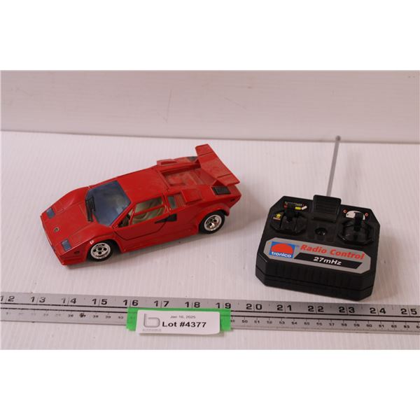 Lamborghini Remote Control Car w/ Remote - As Is