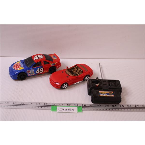 (2) Remote Control Cars w/ Remote - As Is