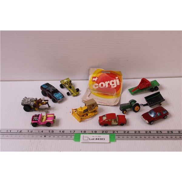(10) Die Cast Vehicles - Various - As Is