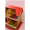 Image 3 : Vintage Cardboard Doll House - Some Wear - 12" x 14" x 9"