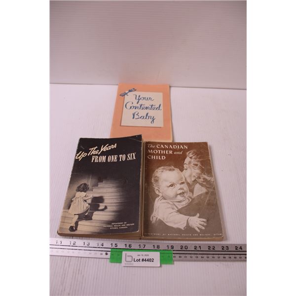(3) Child Rearing Government 1950's Books