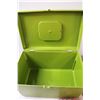 Image 3 : Plastic Coin Rollers Lot w/ Green Plastic Storage Case