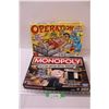 Image 1 : (2) Board Games: Operations & Monopoly "Cheaters Edition" - As Is