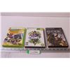Image 1 : (2) XBOX 360 Video Games: Scene It? & Sims 3 (1) PlayStation 2 Video Game: GI Joe - As Is