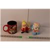 Image 1 : Dog & Santa Ceramic Figurines, National Lampoon's Christmas Vacation Mug