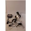 Image 2 : (2) Tape/Radio Walkmans, Portable CD Player, (4) Sets of Headphones, As Is