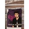 Image 1 : Justin Bieber Fleece Throw Blanket 58" x 52"