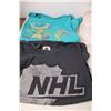 Image 4 : Clothing Lot- Free People Sweater XS, Cirque du Soleil T-shirt M, NHL T-shirt Approx. M, PGA Tour Pa