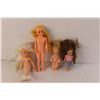 Image 3 : (8) Small Plastic Dolls