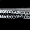 Image 2 : 24.69 ctw G to I COLOR SI2 to I1 CLARITY Diamond 14K White Gold Tennis Necklace