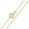 Image 6 : Vintage 14k Gold Tear Drop Bezel Carved Shell Cameo Pendant 16" Curb Link Chain