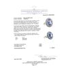 Image 5 : 4.75 ctw Tanzanite And Diamond Ring - 14KT White Gold
